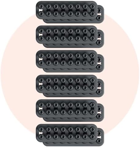 Cablox Mini 2x8 - Magnetic (10 Pack, Black) - Image 6