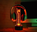 Personalized Headphone Stand, Custom Gamertag Light Sign Headset Holder, Custom Headset Stand, Gamer LED sign, Gift for Gamers and Streamers - Image 2