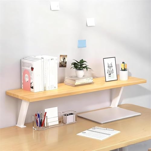 Desktop Clip-On Shelving Unit, 24in Single-Tier Overhead - Image 2