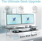 Dual Monitor Stand Riser, 31.5 Inch - Image 2