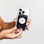 Copy Moon Joy Celestial Aesthetic Full Moon Botanical 3 PopSockets PopWallet for MagSafe - Image 5