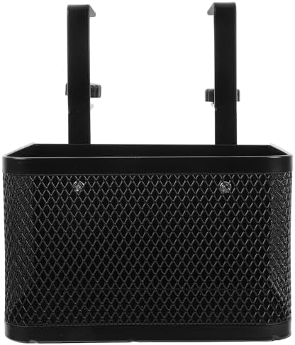 SECFOU Clamp-On Desk Organizer Tray Compact Black under Desk Storage Shelf Wire Cable Organizer for Office Classroom Workspace by SECFOU