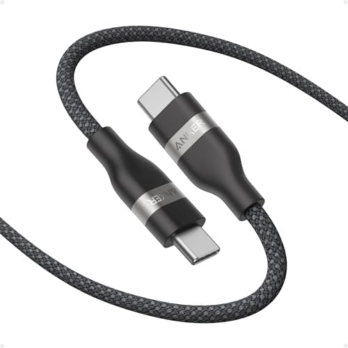 Anker Nano USB C to USB C Cable, 240W Fast Charging Cable (Black, 10ft) by Anker