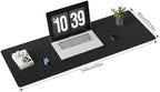 DAWNTREES Extra Large Felt Desk Mat,55''x23.6'' Non-Slip Desktop Protector - Image 2