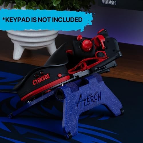 AZERON 3D Printed Adjustable Magnetic Stand Compatible with Cyborg II, Cyborg Compact Models. (Galaxy Purple) - Image 3