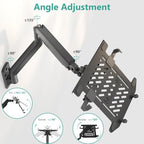 WALI Laptop Wall Mount for 17" Notebook and Up to 32" Screen - Image 3