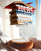 Miledi Tablet Pillow Stand for Bed with Detachable Snack Bowl, Terracotta - Image 6