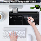 Varhomax Glass Weekly Planner Desk White Board - Image 2