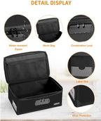 JUNDUN Index Card Holder with 48 Pieces 3x5 Inch Index Card Dividers - Image 4