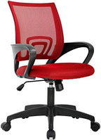 BestOffice Ergonomic Office Chair | Mid-Back Swivel Desk Chair | Red by BestOffice