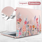 May Chen for M5 MacBook Air 13.6 Inch Case 2026 2025 2024-2022 Release M5 A3449 M4 A3240 M3 A3113 M2 A2681, Plastic Hard Shell Case for MacBook Air 13.6" with Retina Display, Floral P942 - Image 6