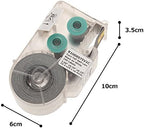 Panduit R100X225V1C P1 Cassette Turn-Tell Self-Laminated Label, Vinyl, White - Image 5