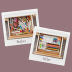 IRIS USA 2-Tier Drawer Organizer |Made in USA| 22 Dividers (2-Pack) - White - Image 4