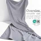 American Soft Linen 100% Cotton Luxury Turkish Towels, 40x80 XL Bath Sheet - Image 3