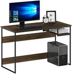 FURINNO Moretti Lifestyle Study Desk, 45 Inches, Columbia Walnut by Furinno-FitsYourSpaceFitsYourBudget