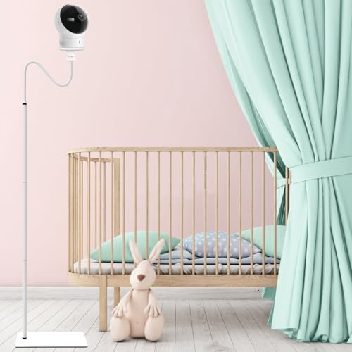 Baby Monitor Floor Stand Holder Mount Compactible for eufy E20,E21,E30, Indoor Cam S350,Spaceview E110, Spaceview pro E210,E220 - Image 6
