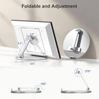 Aluminum Stand for 15"-21" Tablets/Portable Monitor with 360° Rotating Base - Image 6