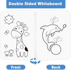 Dry Erase Lapboards, HERKKA 15 Pack Double Sided Small Dry Erase Whiteboards 9 x 12.5 Inch with 15 Erasers, Small Dry Erase Boards for Classroom Teacher Supplies, Personal White Boards for Students - Image 4