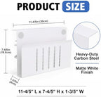 LUKETURE Desk Side Storage, No Drill Laptop Mount with Pen Holder, Clamp-On - Image 2