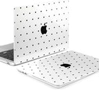 MEEgoodo for M5/M4/M3/M2 MacBook Air 15 inch Case 2026 2025 2024 2023, Case Fit Model (A3448/A3241/A3114/A2941) for MacBook Air 15.3 inch, Black Hearts - Image 3