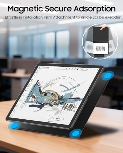 Fintie Magnetic Case for 11" Kindle Scribe 3rd Gen 2025 & Colorsoft, Black - Image 3