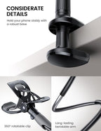 Lamicall Gooseneck Bed Phone Holder 33.4" Full Adjustable Flexible Arm - Image 6
