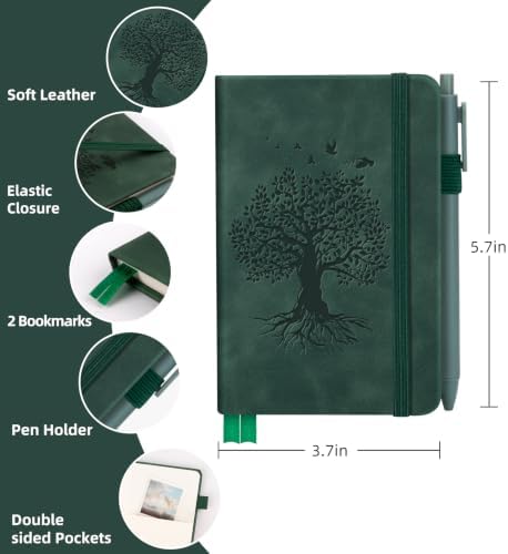 15 Pack Pocket Notebooks A6 Small Notebook Total 1800 Pages 100 GSM - Image 2