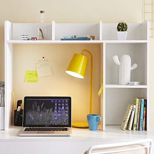 Classic Dorm Desk Bookshelf - White - Image 4