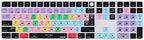 XSKN Final Cut Pro EU US Common Version Silicone Keyboard Cover Skin for 2020-2023 Apple Magic Keyboard with Touch ID and Numeric Keypad A2520 (Left 3 Keys Not Suite for 2024 New One Model) - Image 6