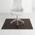 Anji Mountain 52" x 48" Bamboo Office Chair Mat for Carpet & Hardwood Floor by AnjiMountain