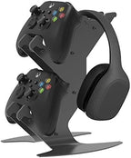 NBCP Controller Holder, Game Controller Rack Headset Stand for Xbox Series X S/Xbox one / PS5 / PS4 / NS/PC/Headset, Aluminum Metal Mount Universal Organizer for Video Game Accessories by NBCP