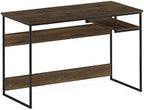 FURINNO Moretti Lifestyle Study Desk, 45 Inches, Columbia Walnut - Image 5