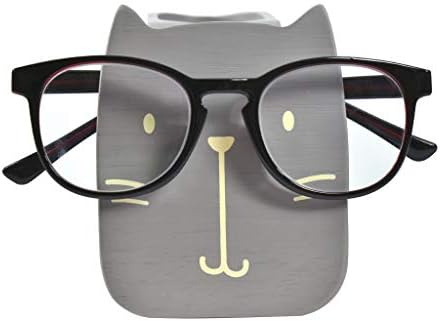I'm Wood Multipurpose Eyeglass Phone Pen & Pencil Holder Stand Stationery Desk Organizer Accessories, For Home Office Desktop Decor Birthday Graduation Gifts “Dream Big Aim High” (Cat) - Image 6