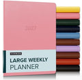 Harbor Large Weekly Monthly Planner 2026-2027 Cambridge Flamingo by Harbor