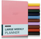 Harbor Large Weekly Monthly Planner 2026-2027 Cambridge Flamingo by Harbor