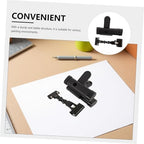 SHINEOFI Double Head Picture Copy Holder Clip for A4 Paper, Metal - Image 3