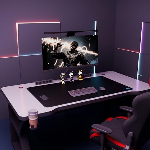 Cacoy 40"x24" Large Gaming Mouse Pad, Extended Big PC Gamer Desk Mat, Black - Image 6