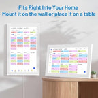 21.5" Smart Wall Calendar 2026 Planner & Chore Chart, Touchscreen - Image 5