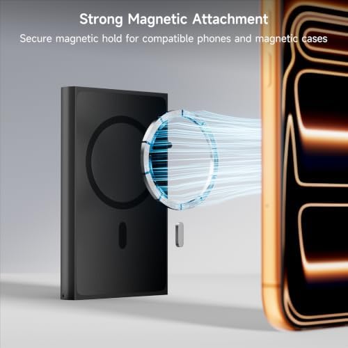 Magnetic Phone Wallet Compatible with MagSafe, One-Touch Pop-Up Card Holder - Image 4