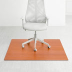 Anji Mountain 52" x 48" Bamboo Office Chair Mat for Carpet & Hardwood Floor by AnjiMountain