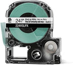 Epson LABELWORKS 224VSLPX Label Tape - Black on White - 1" (24mm) - Image 4