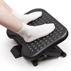 Auslar Foot Rest Under Desk at Work, Ergonomic Desk Footrest with Massage by Auslar