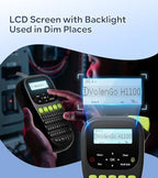 Label Maker Machine with-Tape, Handheld Portable Wire Label Maker - Image 3