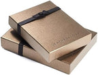 Leatherology Slim Business Card Case with Magnetic Closure - Black Onyx - Image 4