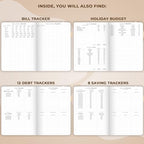 Clever Fox Budget Planner Pro with Cash Budgeting Envelopes, Rose Gold - Image 5