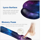 ARTSO Large Mouse Pad and Keyboard Wrist Rest, Ergonomic Mouse Pad with Wrist Support, Non-Slip Desk Mat Protector for Office, Home -Blue Purple Cosmic Nebula - Image 4