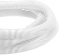 DMiotech 20ft Wire Loom Split Tubing 2 Inch(50.8mm) ID White by DMiotech