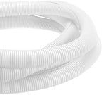 DMiotech 20ft Wire Loom Split Tubing 2 Inch(50.8mm) ID White by DMiotech