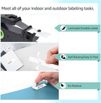 24mm 0.94 Laminated White Tape Compatible for Brother P-Touch TZ251 TZ-251 TZe-251 TZe251 Black on White 1'' Label Tape for PT-D600 PT-D610BT PT-P700 PT-P710BT Label Maker, 5 Pack - Image 3