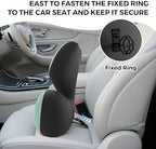 BEBAS Ergonomic Memory Foam Lumbar Support Pillow for Car, Green - Image 6